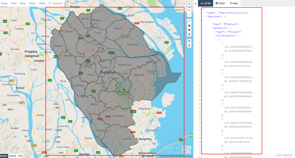 图片[11]-获取省、市、区、街道的地图geoJson数据方法-素码网